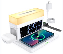 New Arrival N65 Night Light Clock Wireless Charger