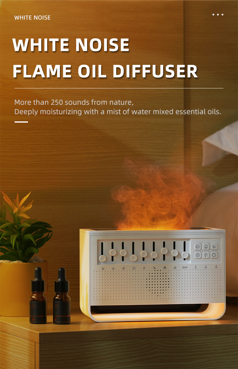 Flame White Noise Aroma Diffuser
