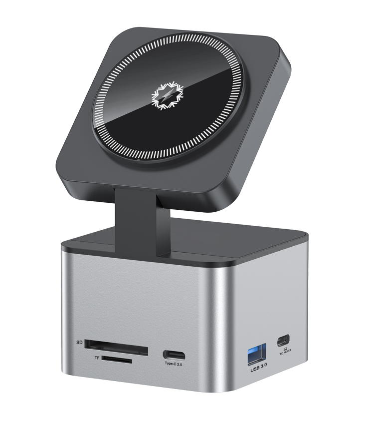 W22 10-in-1 Semiconductor Magnetic Wireless Charging Docking Station