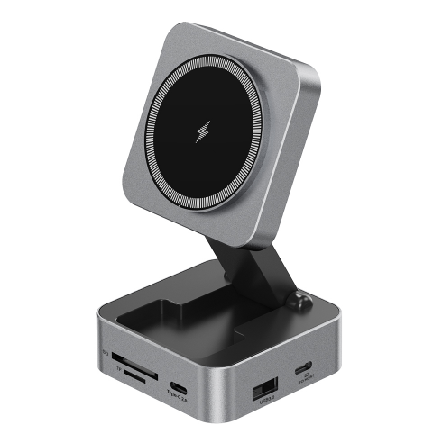W19 10-in-1 Foldable Magnetic 15W Wireless Charging Dock