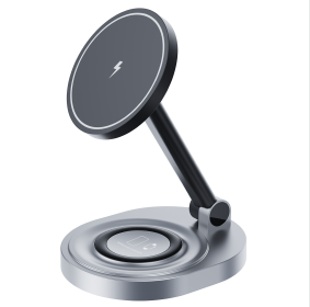 W14 Rotatable 2-in-1 Magnetic Wireless Charger