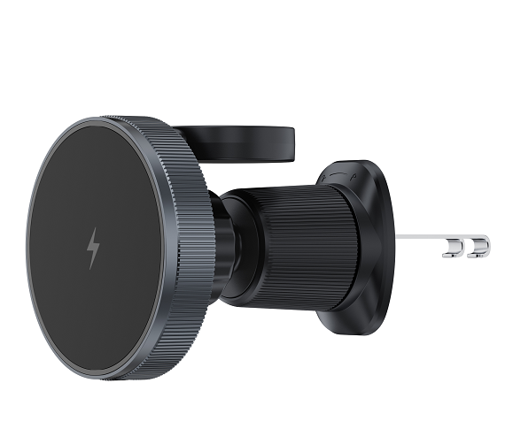 D12 2‑in‑1 Magnetic Car Wireless Charger for Phone & Watch