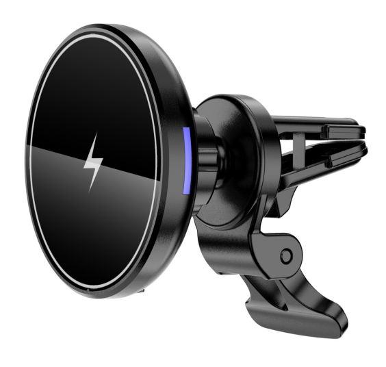 D7-C Mini Round Mirror Magnetic Car Wireless Charger