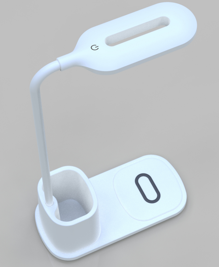 T03 Pen‑Holder Desk Lamp Wireless Charger