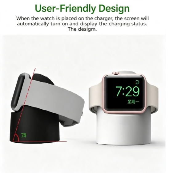 V2 Retro TV‑Style Watch Charging Stand