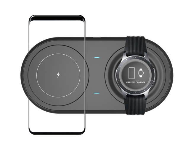 W9 2‑In‑1 Wireless Charging Pad