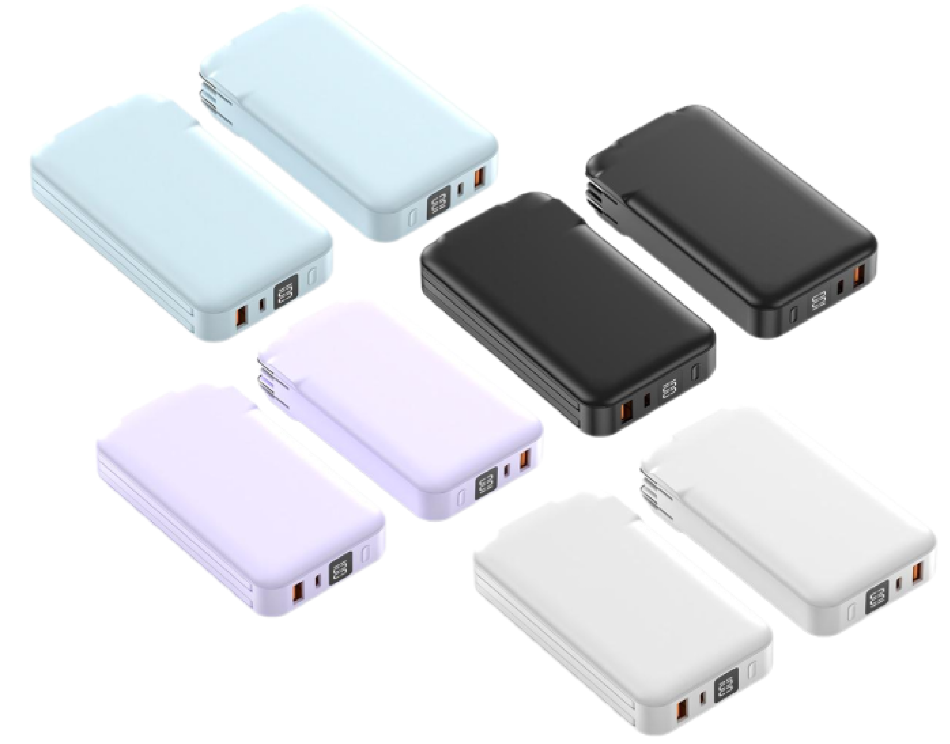CW‑K04X AC Plug Super Fast Charging Power Bank