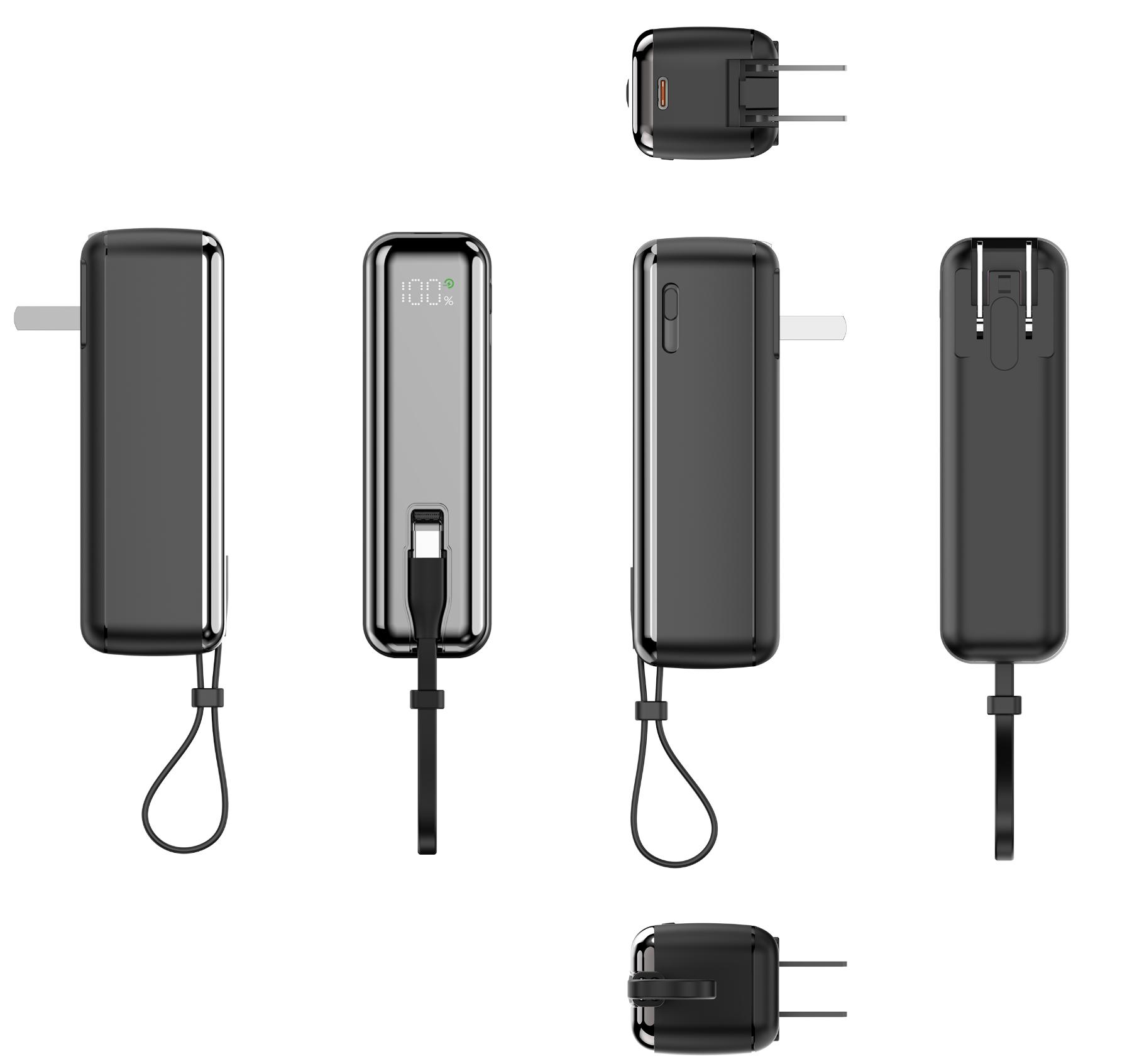 CW‑A11B AC Plug Super Fast Charging Power Bank