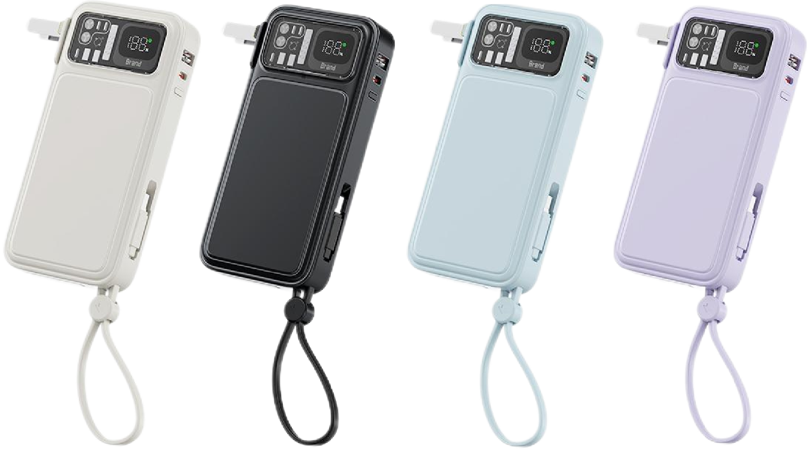 CW‑K06X AC Plug Super Fast Charging Power Bank