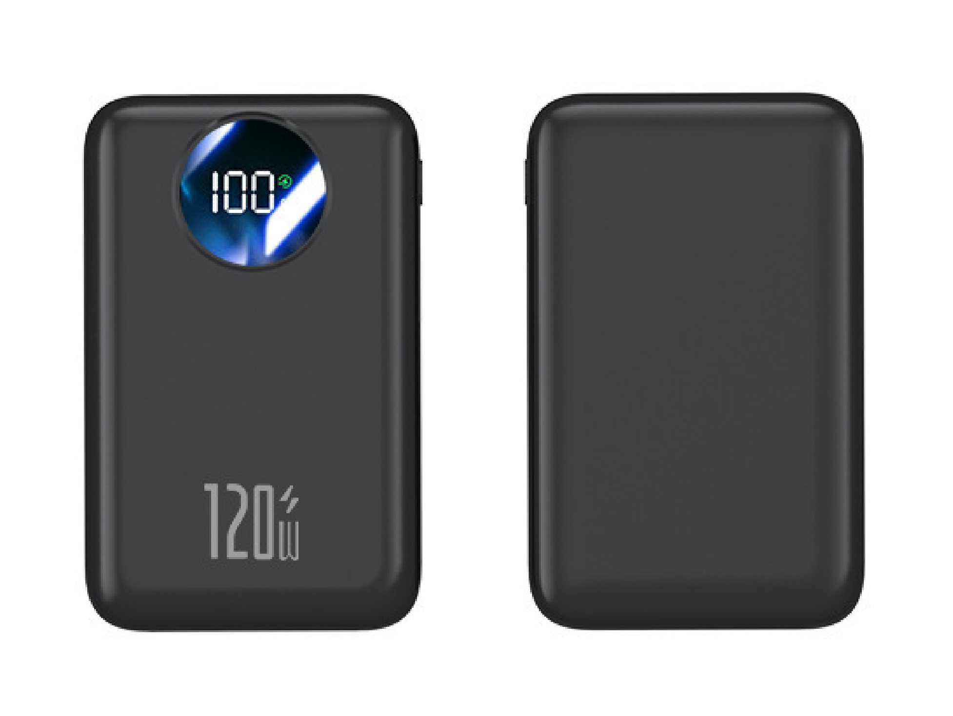 CW‑K168T Mini Slim Portable Power Bank With Circular Digital Display