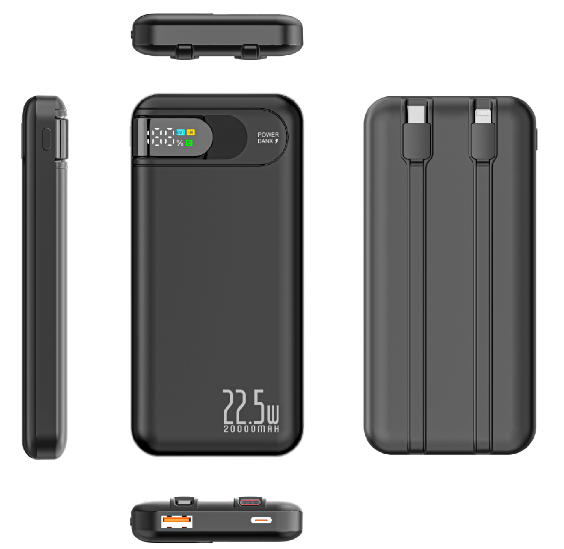 CW‑H30DB Comes with a Built‑in Portable Power Bank