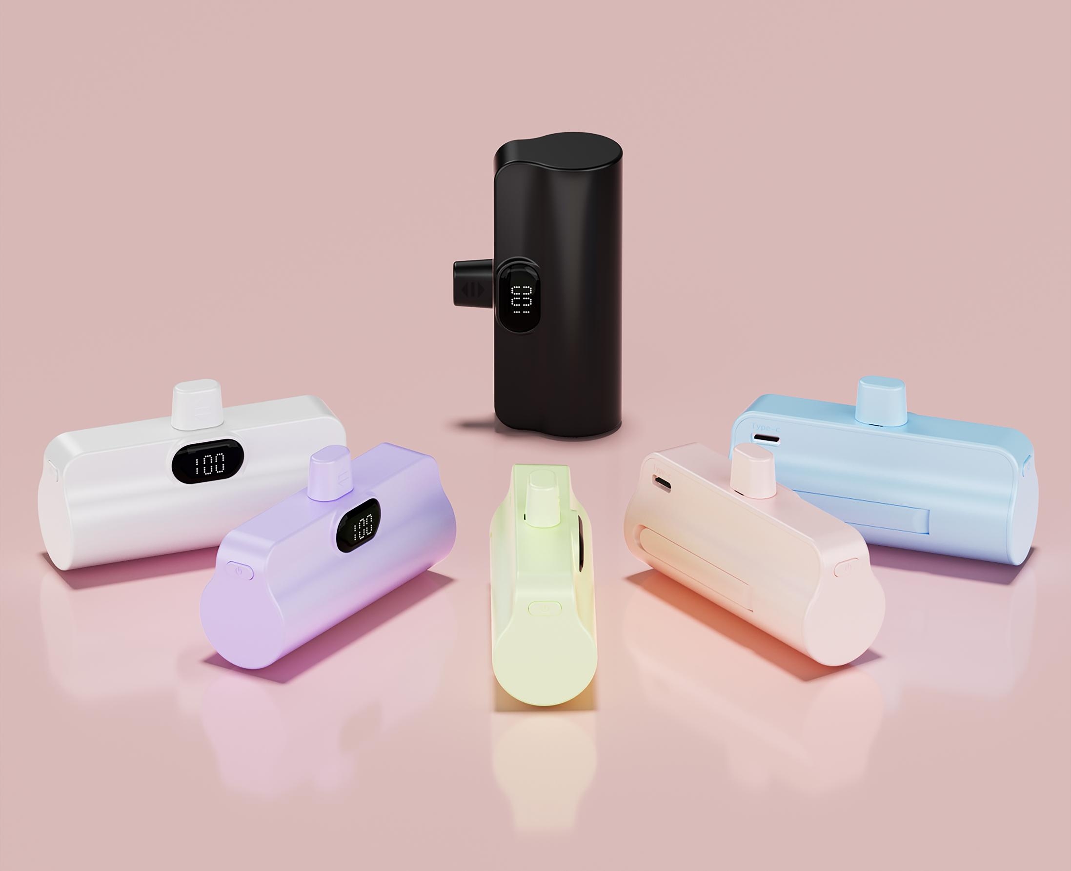 CW‑T31PT Capsule Tail Plug Power Bank
