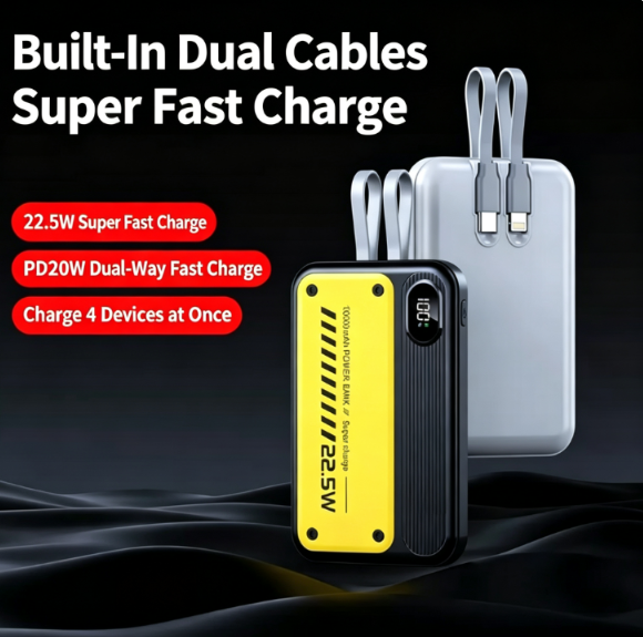 CW‑042BY Super Fast Charging With Built‑in Power Bank