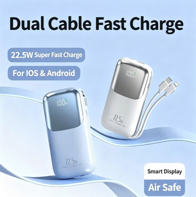 CW‑054QC Super fast charging with built‑in power bank
