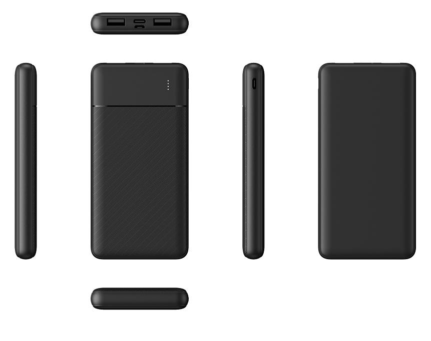 CW-097QC Cloth Texture 22.5W 10000mAh Slim Super Fast Charging Power Bank