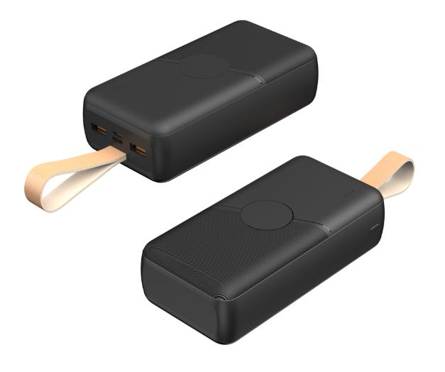 CW-099QC 22.5W 30000mAh Large Capacity Power Bank With Lanyard